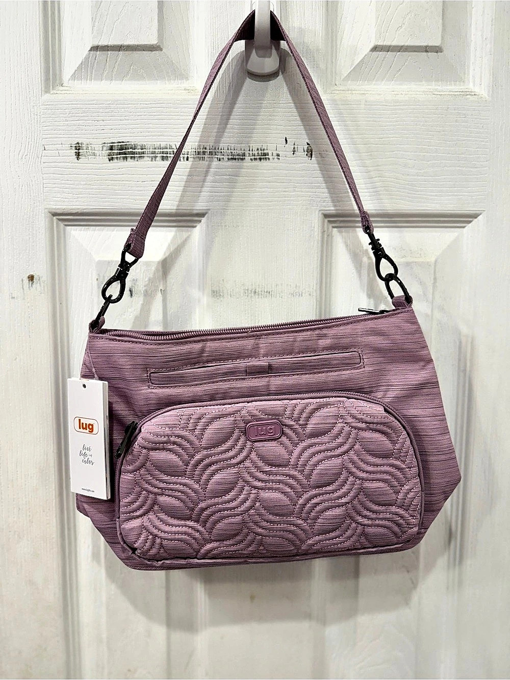 Lug Samba Bag Quilted Purple